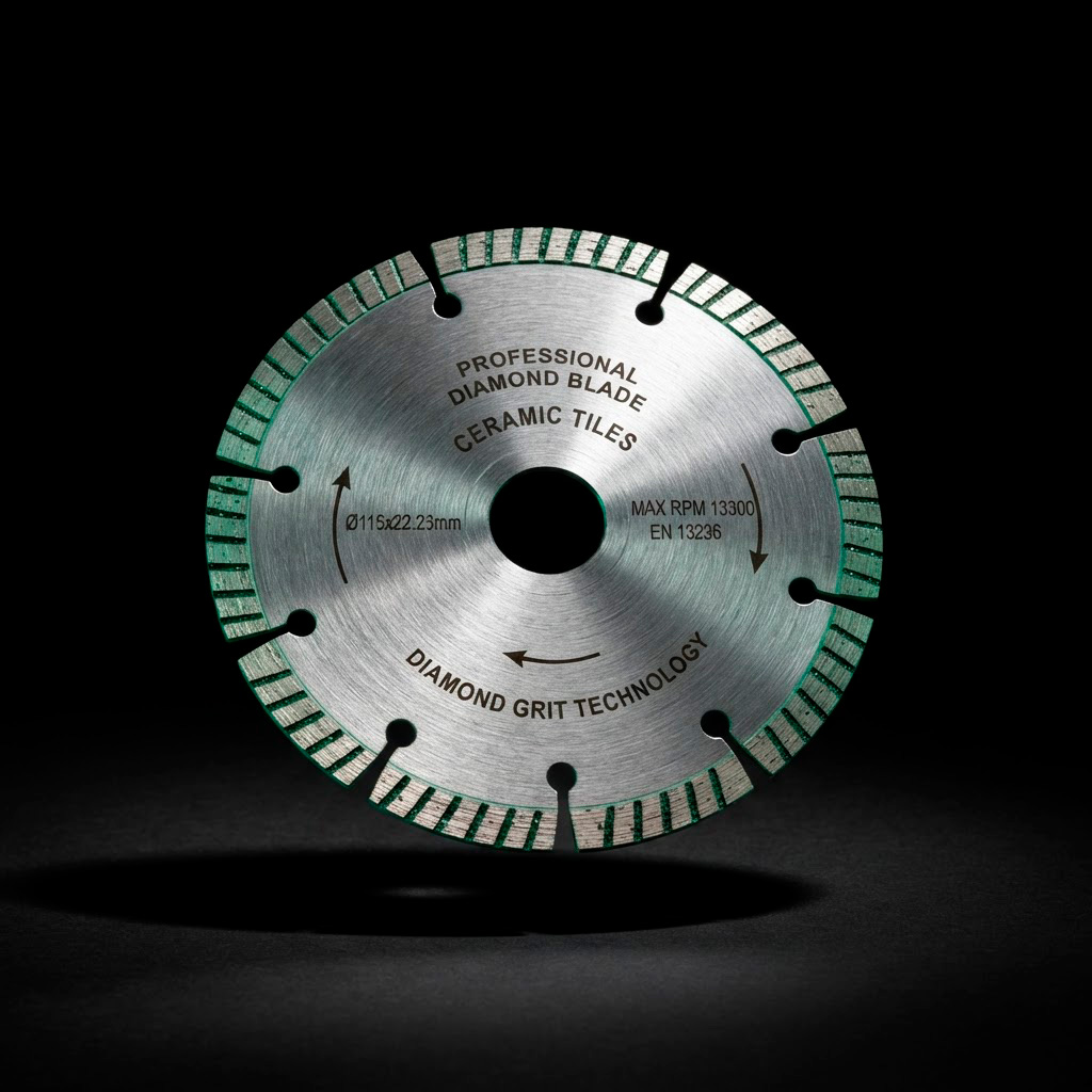 Utensile diamantato industriale in macro &mdash; precisione Green Diamant